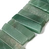 Natural Green Aventurine Beads Strands G-S386-D15-2