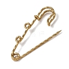 304 Stainless Steel Safety Pins Brooch Findings STAS-C181-01B-G-2