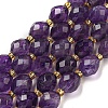 Natural Amethyst Beads Strands G-N342-54-1