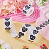 2Roll Heart with Thank You Roll Stickers DIY-TA0013-58B-5