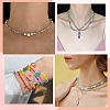 3 Strands Imitation Jade Glass Beads GLAA-PA0001-36A-02-5
