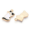 Alloy Enamel Pendants X-PALLOY-N170-030A-NR-2