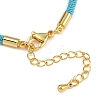 Nylon Cords Bracelet Makings Fit for Connector Charms AJEW-P116-02G-03-2