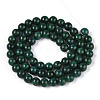 Dyed Natural Mashan Jade Round Beads Strands G-T139-6mm-67F-3