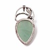 Natural Green Aventurine Pendants G-I220-G02-2