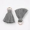 Polycotton(Polyester Cotton) Tassel Pendant Decorations FIND-S280-02-2