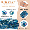 10 Strands Opaque Glass Beads Strands GLAA-TA0003-41-3