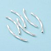 925 Sterling Silver Tube Beads STER-D035-13S-2