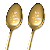 Stainless Steel Spoons Set AJEW-WH0253-010-1
