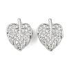 Brass Micro Pave Cubic Zirconia Multi-Strand Links KK-F906-21P-1