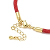 Nylon Cord Bracelet Making KK-CBACFA2-01G-35-2