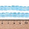 Handmade Foil Glass Beads Strands FOIL-Q002-04C-4