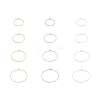 Craftdady Brass Wine Glass Charm Rings KK-CD0001-05-25