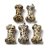 Natural Dalmatian Jasper Pendants G-K353-02P-04-1