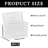 Plastic Card Storage Boxes with Hinged Lids LS-CON-WH20010-06A-2