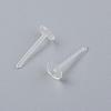 Eco-Friendly Plastic Stud Earring Findings KY-F009-08-B-2