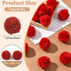 24Pcs Wool Soft Pompom Ball DIY-SC0031-31C-01-2
