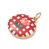 Printed Brass Pendants KK-CBA9B3D-02G-07-2