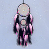 Feather Woven Web/Net with Feather Pendant Decorations PW-WGE515C-03-1