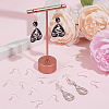 100Pcs Brass French Earring Hooks KK-BBC0015-45B-4
