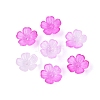 Transparent Plastic Bead Caps KY-Q005-02A-09-2