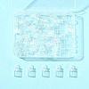 50Pcs Glass Bottle Pendant Decoration BOTT-FS0001-06-8