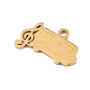 304 Stainless Steel Pendants SA-CBAE30B-03H-G-3