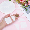 250Pcs PVC Shirt Collar Shaping Sticker AJEW-CY0002-33-3
