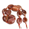 Natural Fire Crackle Agate Beads Strands GG-CBAE0EB-03A-3