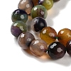 Natural Agate Beads Strands G-M437-B01-01F-4