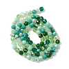 Electroplate Glass Beads Strands EGLA-YW0002-A05-1