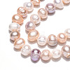 Natural Cultured Freshwater Pearl Beads Strands PEAR-N013-07O-01-4