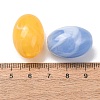 Two-Tone Imitation Gemstone Acrylic Beads AC-CBA7B05-03-3