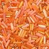 Glass Round Bugle Beads SEED-XCP0001-47D-3