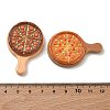 Opaque Resin Imitation Food Cabochons RE-E002-01-3