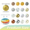 50 Pcs DIY Resin Rhinestone Graduated Beads Bracelets Making Kits DIY-CJ0002-47-2