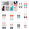 SUNNYCLUE DIY Halloween Theme Earring Making Kits DIY-SC0019-44-1