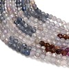 Gradient Color Natural Gemstone & Natural Emerald Beads Strands GG-CBA1668-A10-3mm-4