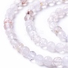 Natural Quartz Crystal Beads Strands G-L581A-003C-2
