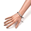 Adjustable Nylon Cord Braided Bead Bracelets BJEW-JB05314-02-4
