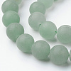 Natural Green Aventurine Bead Strands G-G735-63F-12mm-3