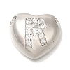 Rack Plating Brass Micro Pave Cubic Zirconia Pendants KK-I722-04P-R-1