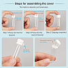 Clear Glass Bottles LS-AJEW-WH0010-07B-3