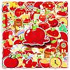 Apple PVC Stickers PW-WGB713E-01-3