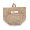 Foldable Cotton Linen Storage Basket DJ-HJEW-O003-01A-2