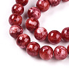 Baking Paint Glass Beads Strands DGLA-N003-10mm-A02-3