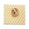 Wavy Rectangle with Dragon Enamel Pins JEWB-I026-02C-2