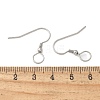 201 Stainless Steel Ear Hooks STAS-C117-03A-P-3