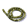 2 Strands Natural Chinese Jade Beads Strands G-OC0002-75-2