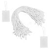 1000Pcs Polyester Clothing Tags Labels String DIY-GO0002-65-1